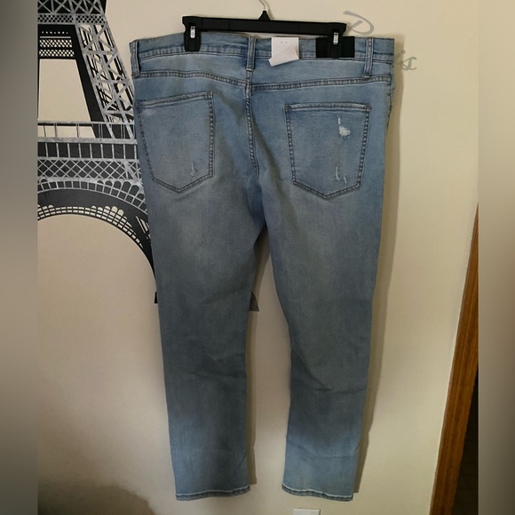 NWT Original Use Slim Taper stretch jeans, 38x32 - Picture 2 of 4